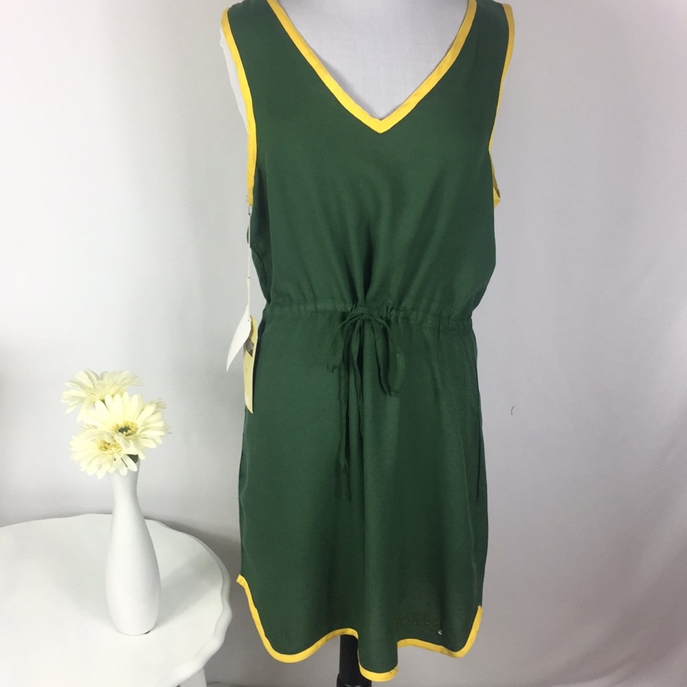 Meesh & Mia Baylor Green Dress-Size XL